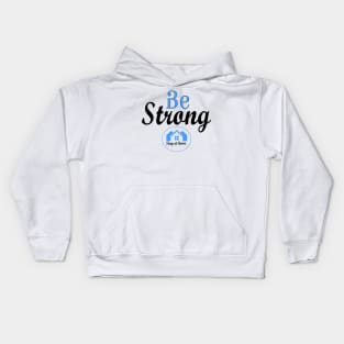 Be strong and stay at home. Kids Hoodie